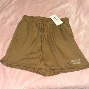 Fendi Women's Tan Athletic Shorts